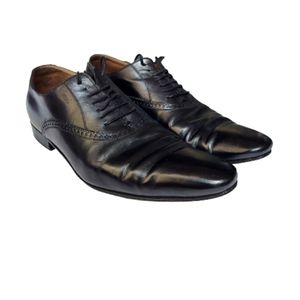Gucci Men's Black Lace-up Shoe